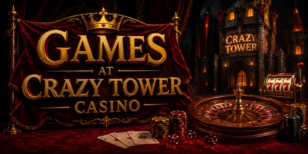 Games at Crazy Tower сasino